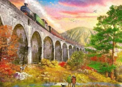 Gibsons 1000 Pieces* - Crossing Glenfinnan Viaduct - 1000 Piece Jigsaw Puzzle