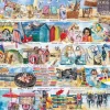 Gibsons 2000 Pieces* - Deckchairs And Donkeys - 1000 Piece Jigsaw Puzzle