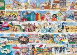 Gibsons 2000 Pieces* - Deckchairs And Donkeys - 1000 Piece Jigsaw Puzzle