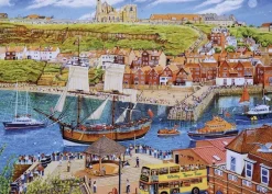 Gibsons 1000 Pieces* - Endeavour, Whitby - 1000 Piece Jigsaw Puzzle