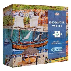 Gibsons 500 Pieces* - Endeavour Whitby - 500 Piece Gift Box