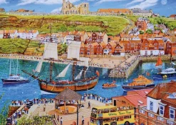 Gibsons 500 Pieces* - Endeavour Whitby - 500 Piece Gift Box