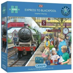 Gibsons 1000 Pieces* - Express To Blackpool - 1000 Piece Jigsaw Puzzle