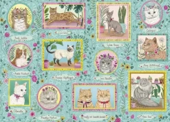Gibsons 1000 Pieces* - Famous Felines - 1000 Piece Jigsaw Puzzle