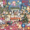 Gibsons 1000 Pieces* - Feline Festivities - 1000 Piece Jigsaw Puzzle