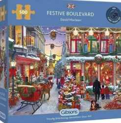 Gibsons 500 Pieces* - Festive Boulevard - 500 Piece Jigsaw Puzzle