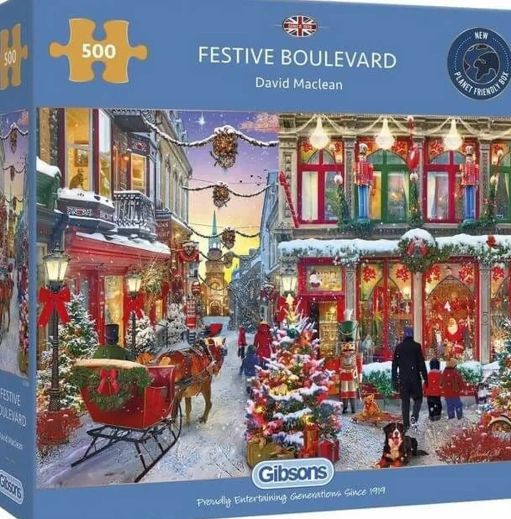 Gibsons 500 Pieces* - Festive Boulevard - 500 Piece Jigsaw Puzzle