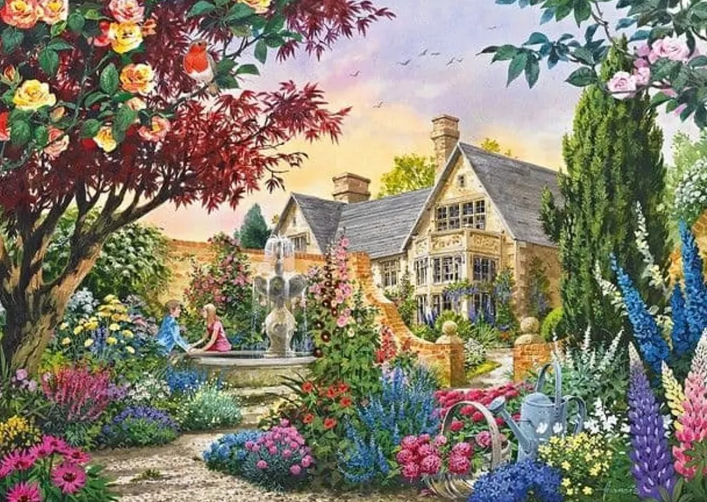 Gibsons 500 Pieces* - Flora & Fauna - 4 X 500 Piece Jigsaw Puzzle