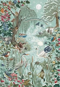 Gibsons 1000 Pieces* - Frosted River - 1000 Piece Jigsaw Puzzle