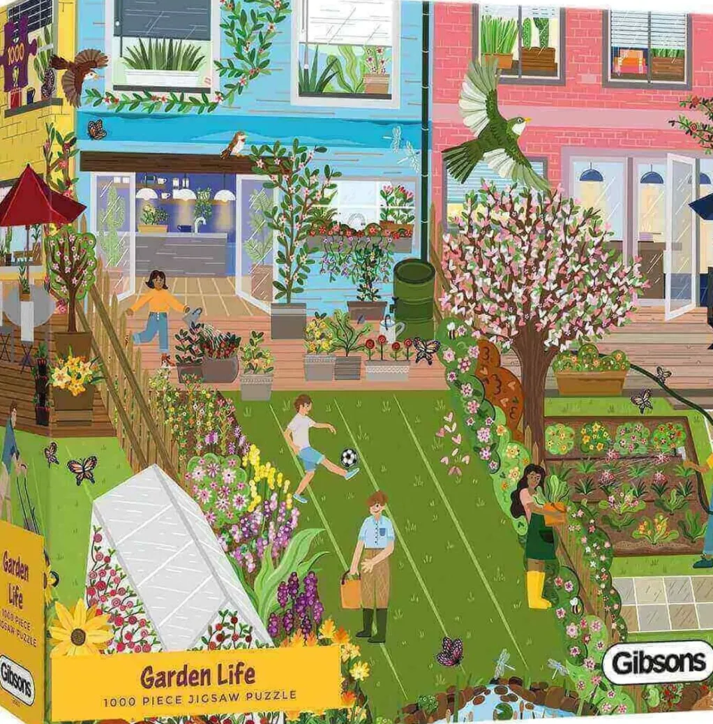 Gibsons 1000 Pieces* - Garden Life - 1000 Piece Jigsaw Puzzle