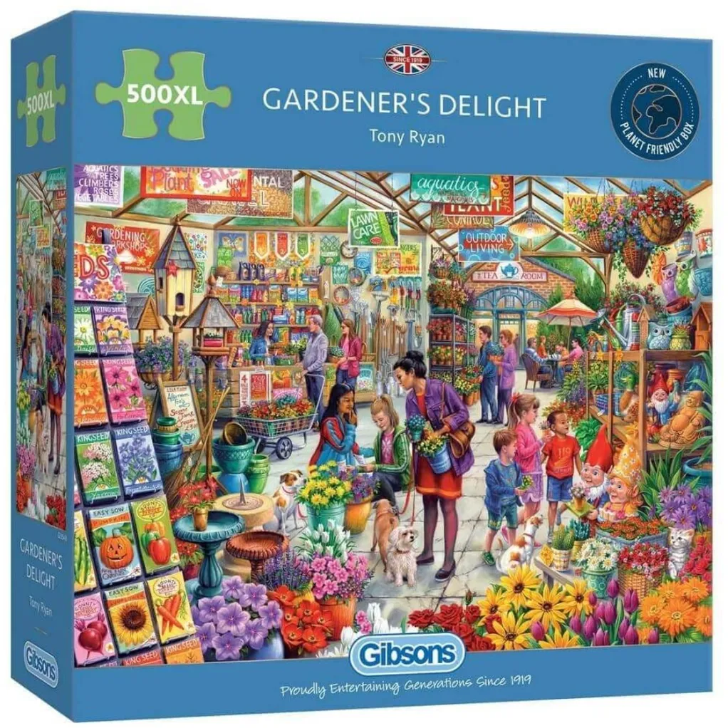 Gibsons 2000 Pieces* - Gardener'S Delight - 500Xl Piece Jigsaw Puzzle