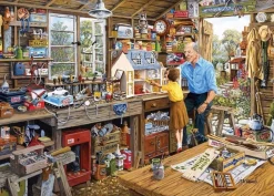 Gibsons 2000 Pieces* - Grandad'S Workshop - 1000 Piece Jigsaw Puzzle