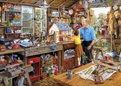 Gibsons 2000 Pieces* - Grandad'S Workshop - 500Xl Piece Jigsaw Puzzle