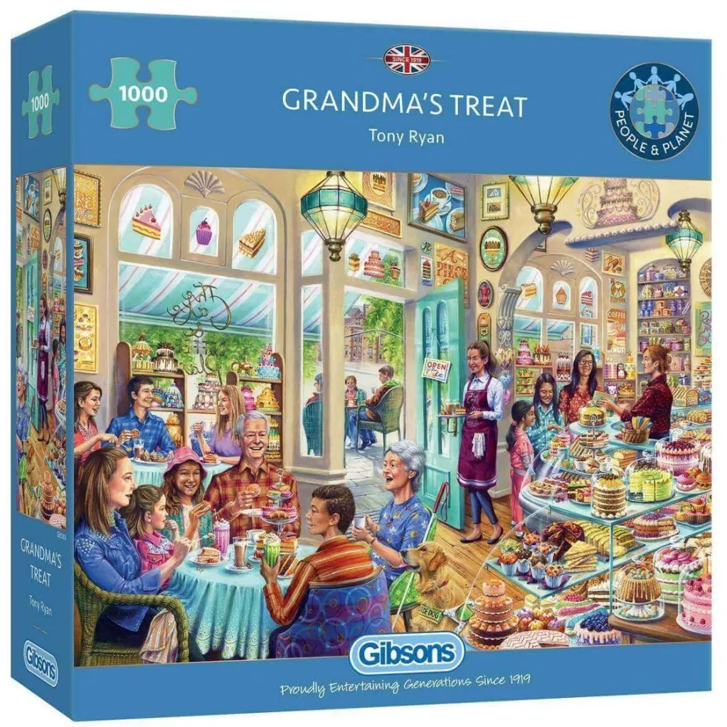 Gibsons 1000 Pieces* - Grandmas Treat - 1000 Piece Jigsaw Puzzle