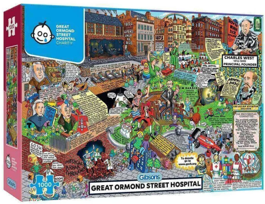 Gibsons 1000 Pieces* - Great Ormond Street Hospital - 1000 Piece Jigsaw Puzzle