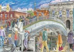 Gibsons 1000 Pieces* - Ha'Penny Bridge - 1000 Piece Jigsaw Puzzle