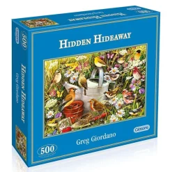 Gibsons 500 Pieces* - Hidden Hideaway - 500 Piece Jigsaw Puzzle