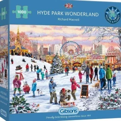 Gibsons 1000 Pieces* - Hyde Park Winter Wonderland - 1000 Piece Jigsaw Puzzle