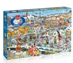 Gibsons 1000 Pieces* - I Love Winter - 1000 Piece Jigsaw Puzzle