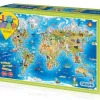 Gibsons 300 Pieces & Under* - Jigmap World - 250 Piece Jigsaw Puzzle