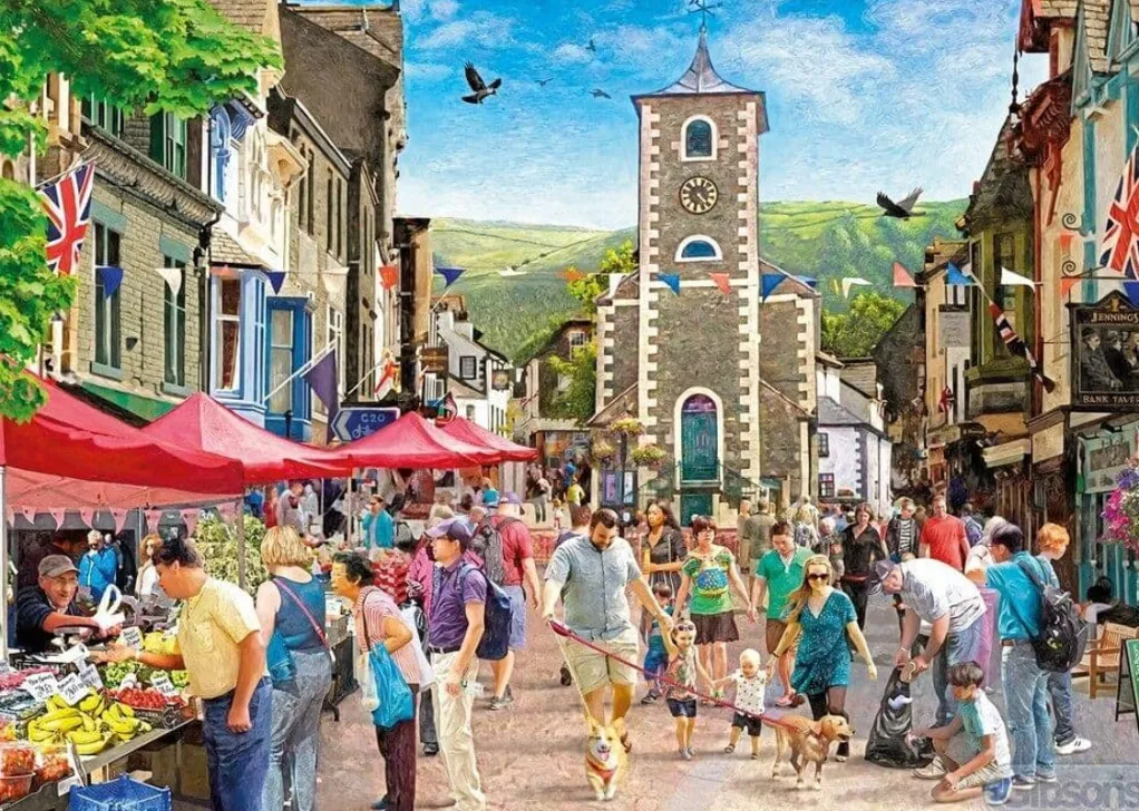 Gibsons 636 Pieces* - Keswick -1000 Piece Jigsaw Puzzle