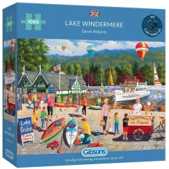 Gibsons 636 Pieces* - Lake Windermere - 1000 Piece Jigsaw Puzzle