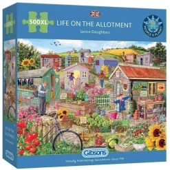 Gibsons 636 Pieces* - Life On The Allotment - 500Xl Piece Jigsaw Puzzle