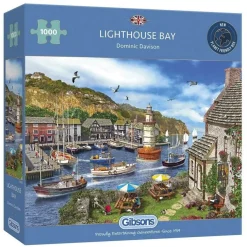 Gibsons 1000 Pieces* - Lighthouse Bay - 1000 Piece Jigsaw Puzzle