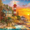 Gibsons 500 Pieces* - Lighthouse Island - 500 Piece Jigsaw Puzzle