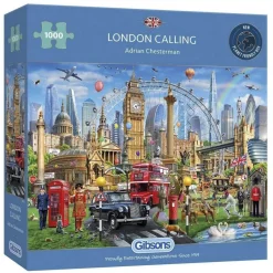Gibsons 1000 Pieces* - London Calling - 1000 Piece Jigsaw Puzzle