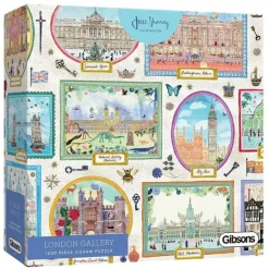 Gibsons 1000 Pieces* - London Gallery - 1000 Piece Jigsaw Puzzle