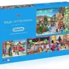 Gibsons 500 Pieces* - Magic Of Christmas - 4 X 500 Piece Jigsaw Puzzle
