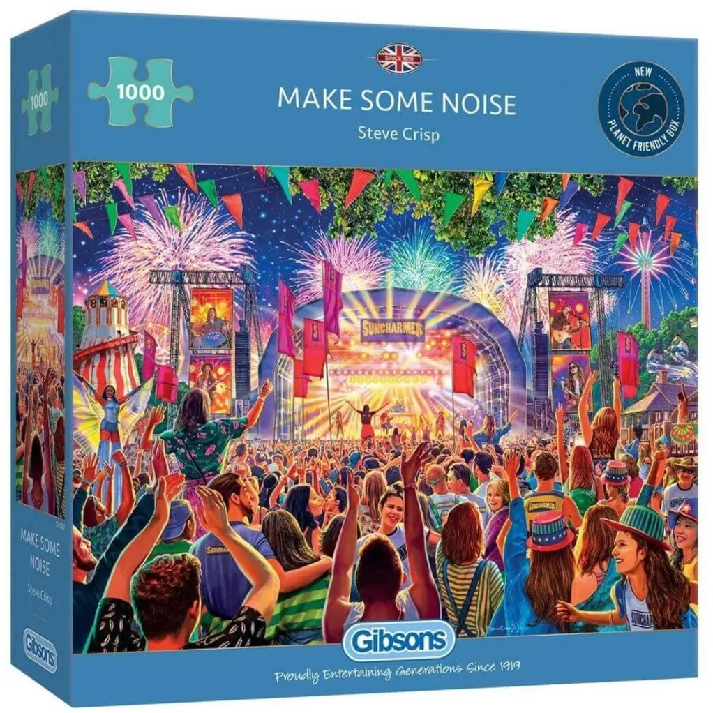 Gibsons 1000 Pieces* - Make Some Noise - 1000 Piece Jigsaw Puzzle
