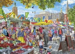 Gibsons 1000 Pieces* - Market Day, Norwich - 1000 Piece Jigsaw Puzzle