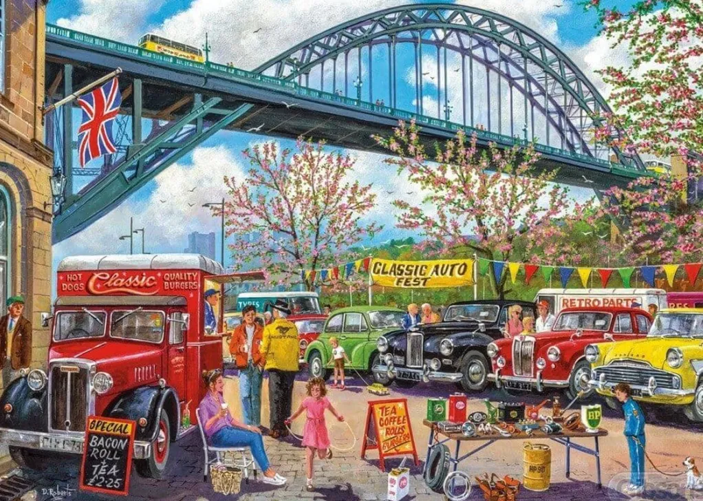 Gibsons 1000 Pieces* - Newcastle - 1000 Piece Jigsaw Puzzle