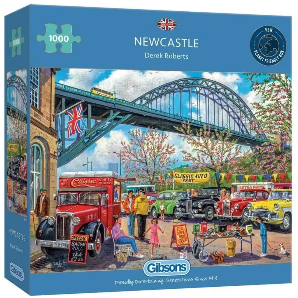 Gibsons 1000 Pieces* - Newcastle - 1000 Piece Jigsaw Puzzle