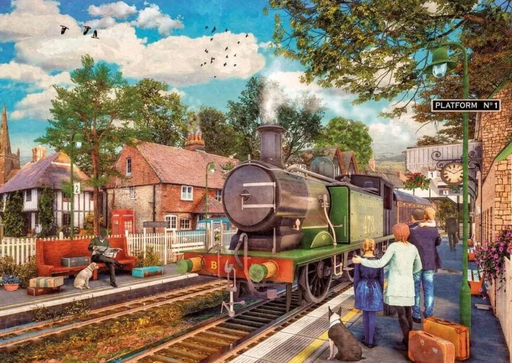Gibsons 636 Pieces* - Off To The Coast - 500 Piece Jigsaw Puzzle