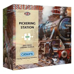 Gibsons 636 Pieces* - Pickering Station - 500 Piece Jigsaw Puzzle