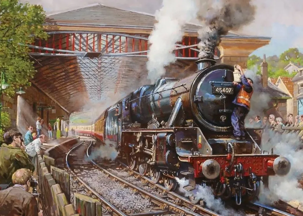 Gibsons 636 Pieces* - Pickering Station - 1000 Piece Jigsaw Puzzle