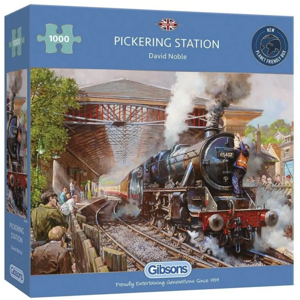 Gibsons 636 Pieces* - Pickering Station - 1000 Piece Jigsaw Puzzle