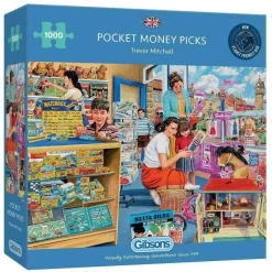 Gibsons 636 Pieces* - Pocket Money Picks - 1000 Piece Jigsaw Puzzle