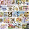 Gibsons 1000 Pieces* - Pork Pies & Puddings - 1000 Piece Jigsaw Puzzle