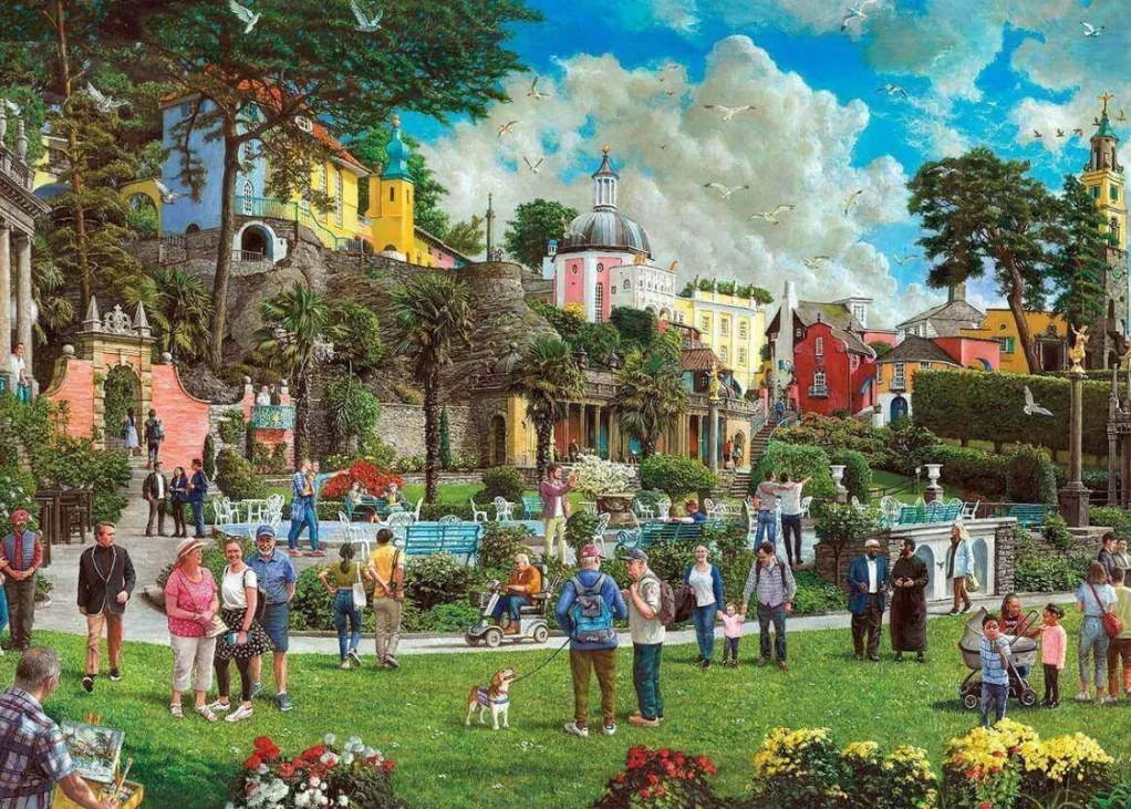 Gibsons 1000 Pieces* - Portmeirion - 1000 Piece Jigsaw Puzzle