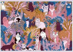 Gibsons 1000 Pieces* - Purrfect Plants - 1000 Piece Jigsaw Puzzle