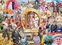 Gibsons 1000 Pieces* - Queen Elizabeth Ii - 1000 Piece Jigsaw Puzzle
