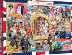 Gibsons 1000 Pieces* - Queen Elizabeth Ii - 1000 Piece Jigsaw Puzzle
