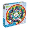 Gibsons 500 Pieces* - Rainbow Heroes Circular Puzzle - 500 Piece Jigsaw Puzzle