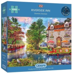 Gibsons 1000 Pieces* - Riverside Inn - 1000 Piece Jigsaw Puzzle