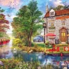 Gibsons 1000 Pieces* - Riverside Inn - 100Xxl Piece Jigsaw Puzzle