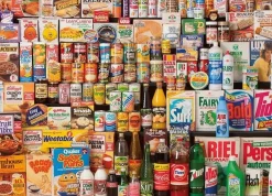 Gibsons 1000 Pieces* - 1980'S Shopping Basket - 1000 Piece Jigsaw Puzzle